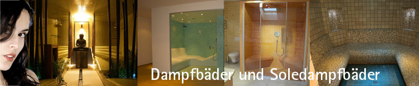 Dampfbad, Dampfduschen