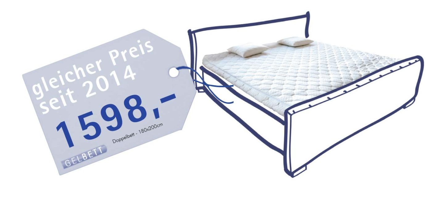Mein Gelbett